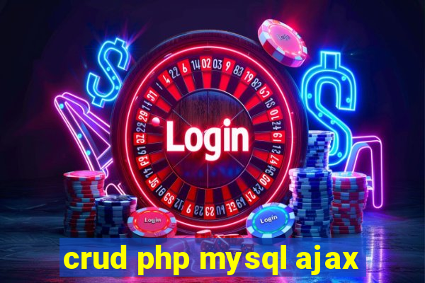 crud php mysql ajax